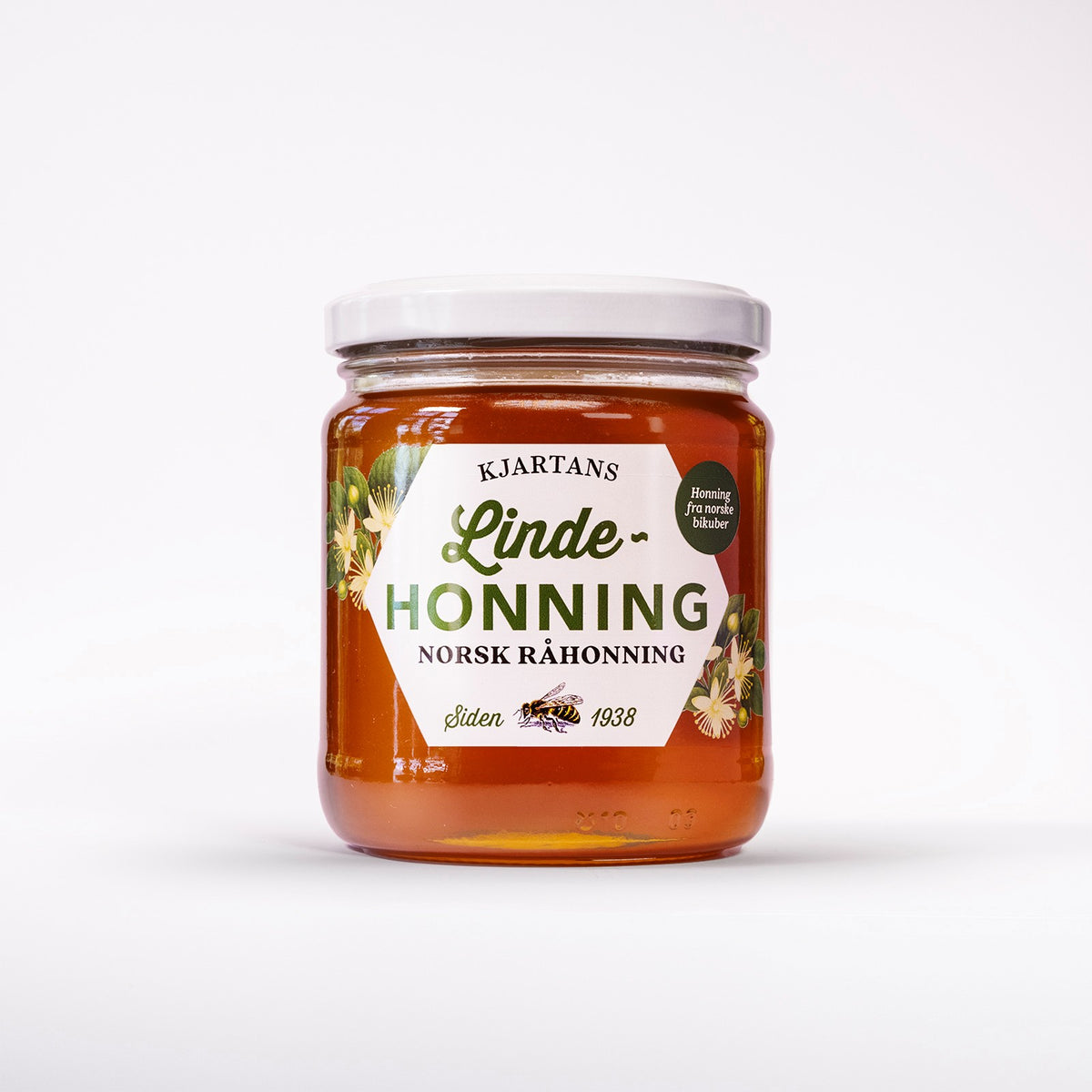 Kjartans flytende Lindehonning 350 gram